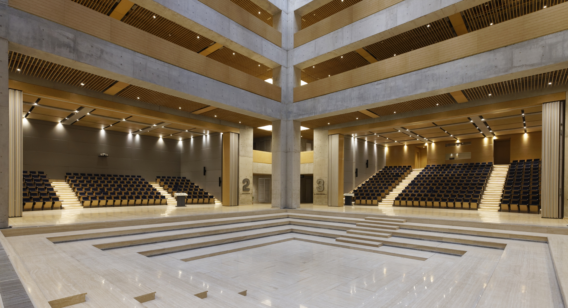 D Y Patil Centre of Excellence - Auditorium with Amphitheatre
